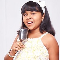 Anjana Padmanabhan in Indian Idol Junior grand finale