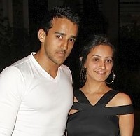 Anita Hassanandani wedding with beau Rohit Reddy in October 2013
