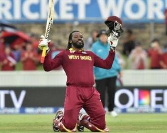 Chris Gayle WC  first double century record 215 runs highlight